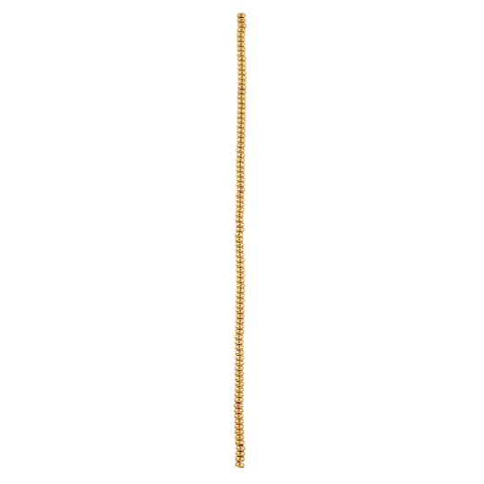 Metal Rondelle Beads
